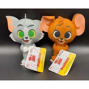Funko Tom and Jerry Plushies Plush Game Stop Exclusive NWT 2018 Warner Bros